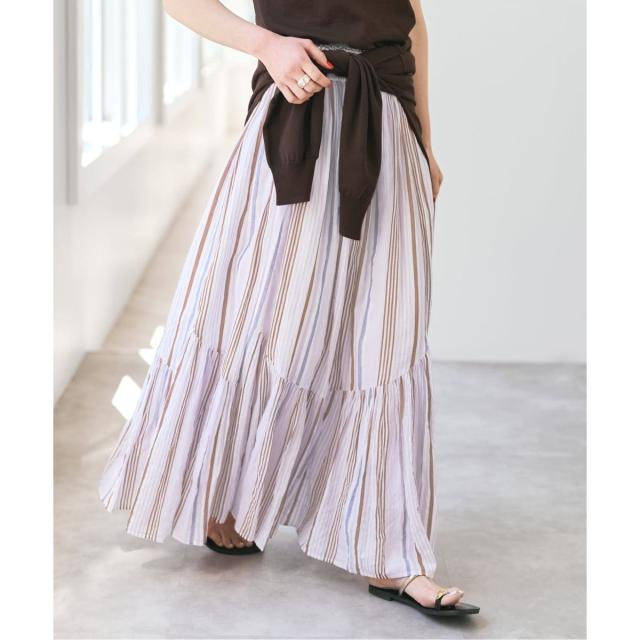 スピック＆スパン（Spick and Span）/《別注カラー有 / 予約》ne Quittez pas CottonVoile StripeSlan
