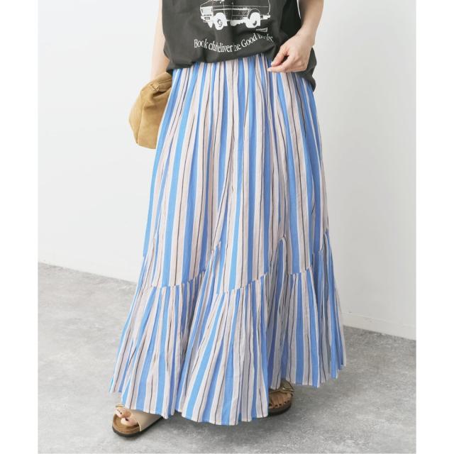 スピック＆スパン（Spick and Span）/《別注カラー有 / 予約》ne Quittez pas CottonVoile StripeSlan_6