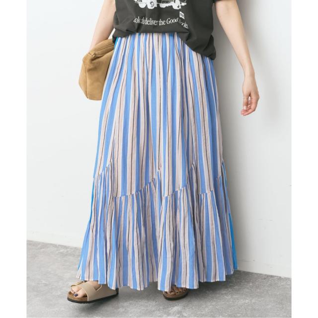 スピック＆スパン（Spick and Span）/《別注カラー有 / 予約》ne Quittez pas CottonVoile StripeSlan_7