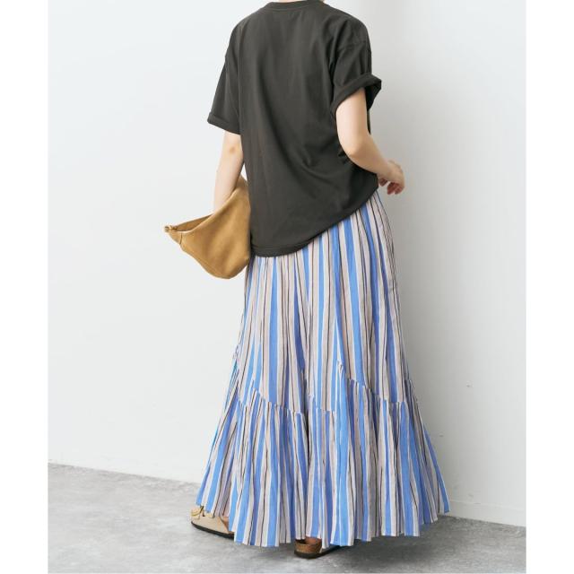 スピック＆スパン（Spick and Span）/《別注カラー有 / 予約》ne Quittez pas CottonVoile StripeSlan_8