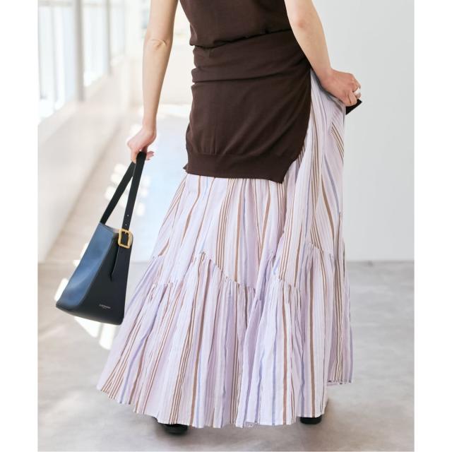 スピック＆スパン（Spick and Span）/《別注カラー有 / 予約》ne Quittez pas CottonVoile StripeSlan_11