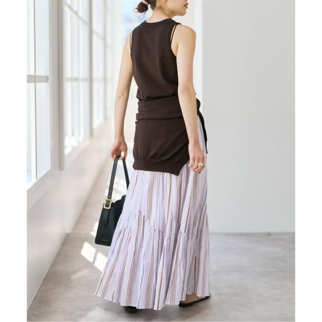 スピック＆スパン（Spick and Span）/《別注カラー有 / 予約》ne Quittez pas CottonVoile StripeSlan_13
