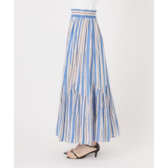 スピック＆スパン（Spick and Span）/《別注カラー有 / 予約》ne Quittez pas CottonVoile StripeSlan_15
