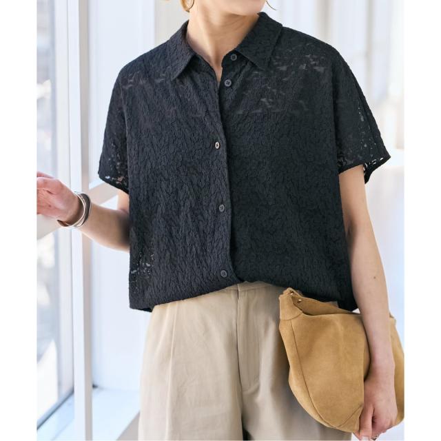 スピック＆スパン（Spick and Span）/《予約》レースフレンチスリーブ