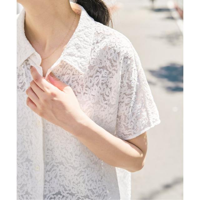 スピック＆スパン（Spick and Span）/《予約》レースフレンチスリーブ