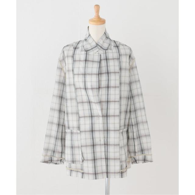 スピック＆スパン（Spick and Span）/《セットアップ可》チェックジャケット_5
