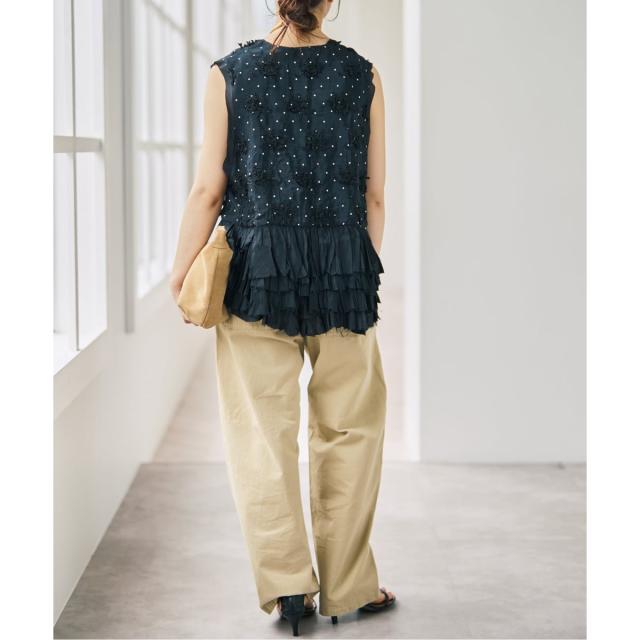 スピック＆スパン（Spick and Span）/《別注 / 予約》crinkle crinkle crinkle Frill rayon shant_7