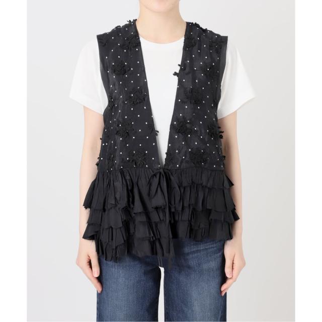 スピック＆スパン（Spick and Span）/《別注 / 予約》crinkle crinkle crinkle Frill rayon shant_8