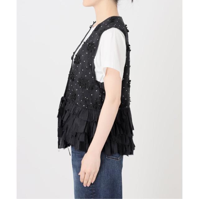 スピック＆スパン（Spick and Span）/《別注 / 予約》crinkle crinkle crinkle Frill rayon shant_9