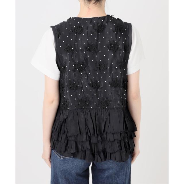 スピック＆スパン（Spick and Span）/《別注 / 予約》crinkle crinkle crinkle Frill rayon shant_10
