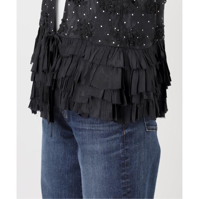 スピック＆スパン（Spick and Span）/《別注 / 予約》crinkle crinkle crinkle Frill rayon shant_13