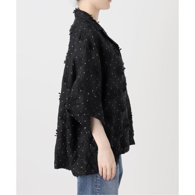 スピック＆スパン（Spick and Span）/crinkle crinkle crinkle dot 3D embroidery open col_14