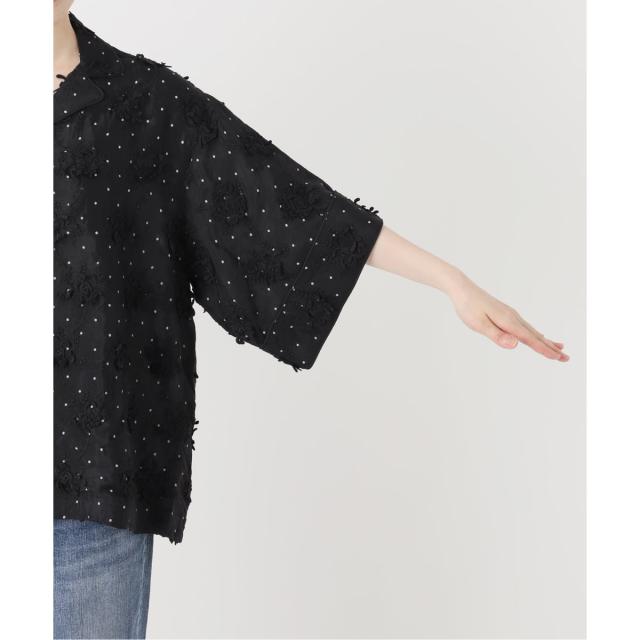 スピック＆スパン（Spick and Span）/crinkle crinkle crinkle dot 3D embroidery open col_15