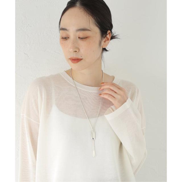 スピック＆スパン（Spick and Span）/EO / イオ LOOP TIE NECKLACE_7