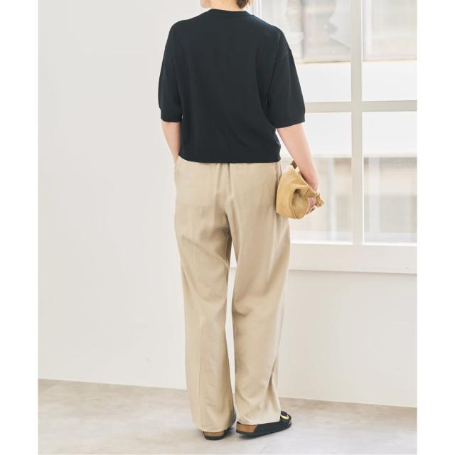 スピック＆スパン（Spick and Span）/《手洗い可》ショートスリーブカーディガン_10