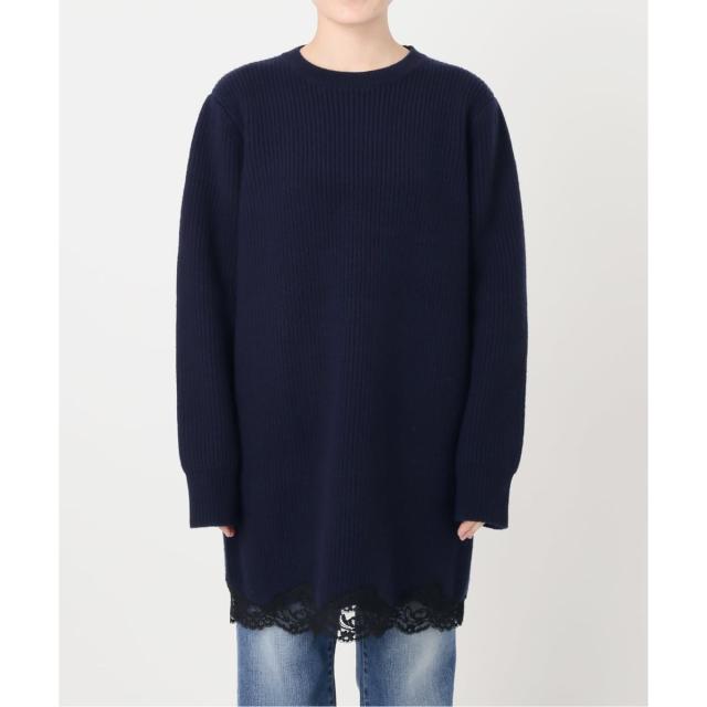 スピック＆スパン（Spick and Span）/《一部店舗+WEB限定予約》Half Cardigan Knit Dress