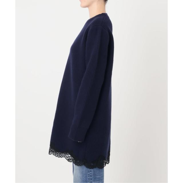スピック＆スパン（Spick and Span）/《一部店舗+WEB限定予約》Half Cardigan Knit Dress