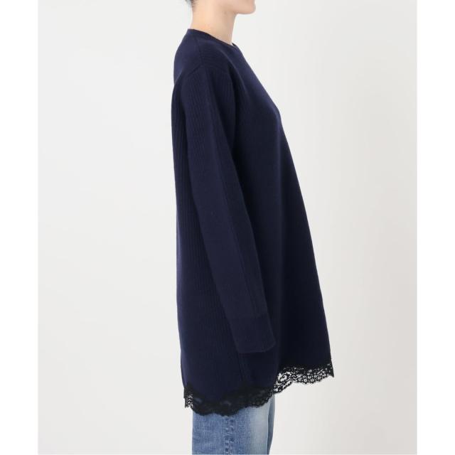 スピック＆スパン（Spick and Span）/《一部店舗+WEB限定予約》Half Cardigan Knit Dress