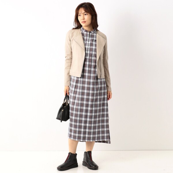 JS ハートレーベル/オトナ レザー センタージップ ショートブーツ