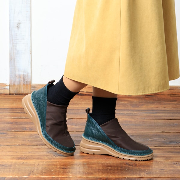 JS ハートレーベル（JS Heartlavel）/本革ストレッチスニーカーの通販は 5,934円