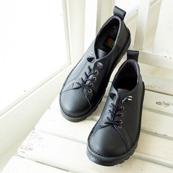 JS ハートレーベル（JS Heartlavel）/本革 軽量 コンフォート カジュアルシューズ