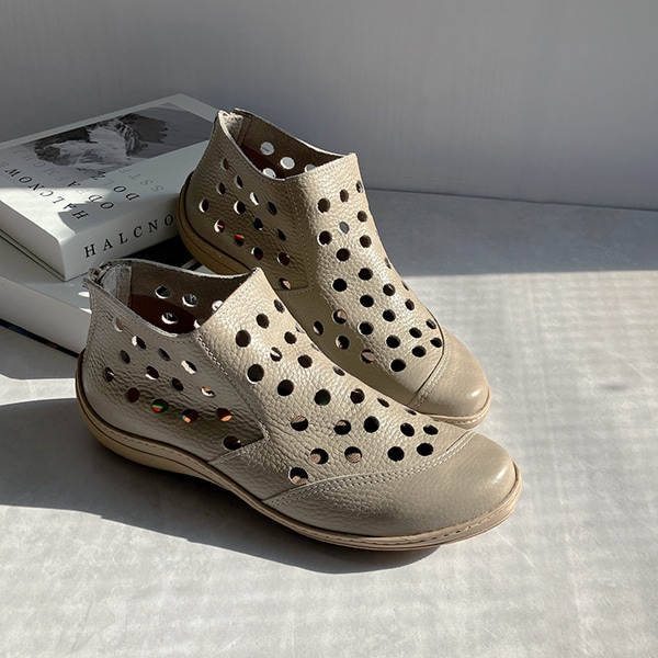 ワークス（WORK s）レザースニーカー ワークス] 24春夏 フラット本革