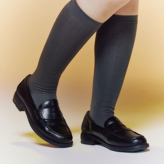 レディワーカー（Lady worker）/通学におすすめ☆生活防水仕様のクッションやわらかジブンローファー