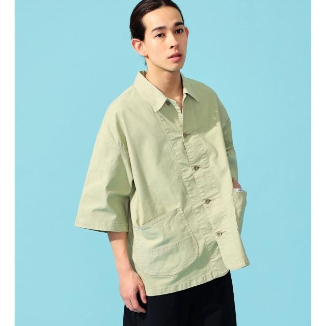 リー（Lee）/リネン混 LOCO ハーフスリーブシャツ