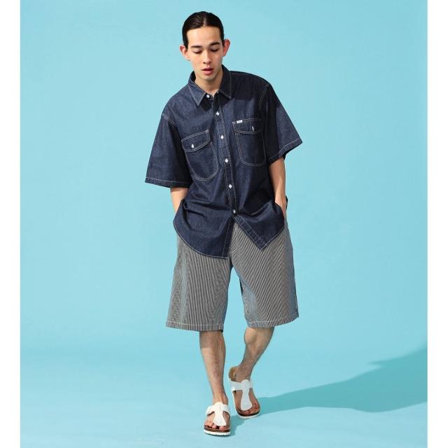 リー（Lee）/ビッグワークポケット ハーフスリーブシャツ_11