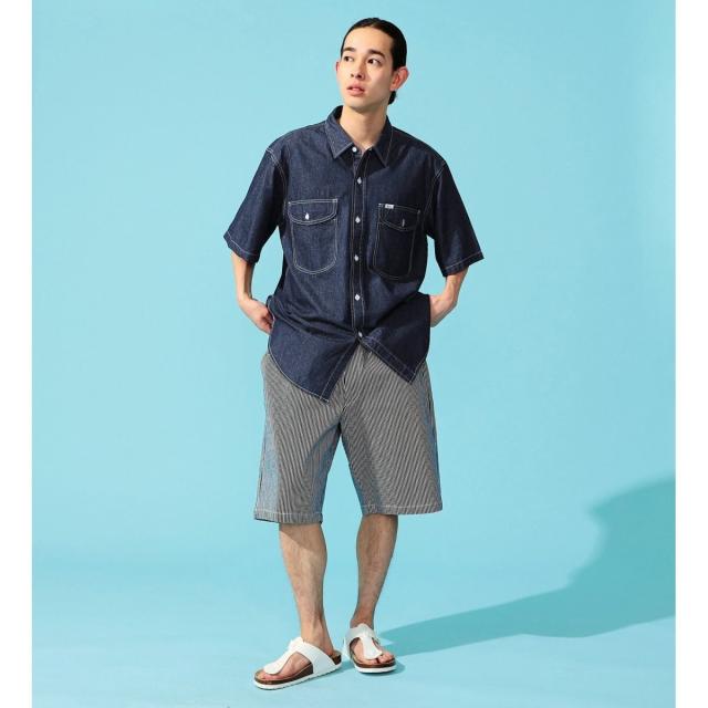リー（Lee）/ビッグワークポケット ハーフスリーブシャツ_12
