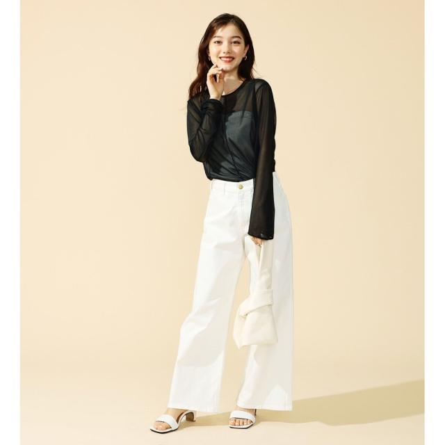 LOEWE☆関税込み☆ボイルワイドレッグパンツ LOEWE wrap trousers 昨日blogには書いたのですがこちらにも記録