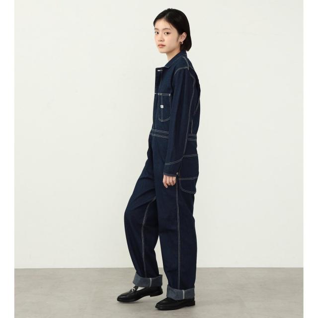 美品】Lee つなぎ 仕事着 文化祭 オールインワン ジャンプスーツ M Lee