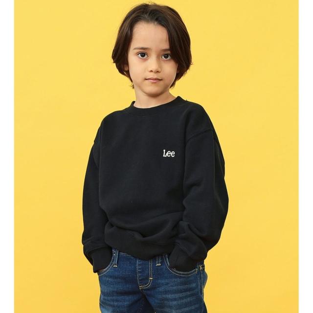 リー（Lee）/【110−150cm】【親子リンク】キッズ Leeロゴバックプリントスウェット