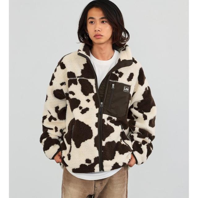 リー（Lee）/ボアジップジャケット 裾ドローコード付の通販はau PAY