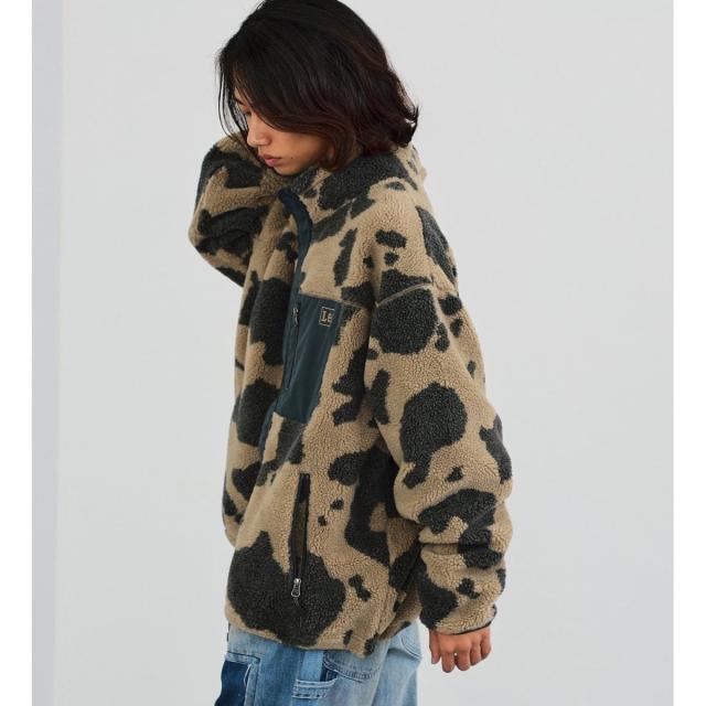 リー（Lee）/ボアジップジャケット 裾ドローコード付の通販はau PAY