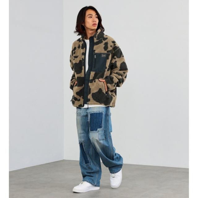 リー（Lee）/ボアジップジャケット 裾ドローコード付の通販はau PAY