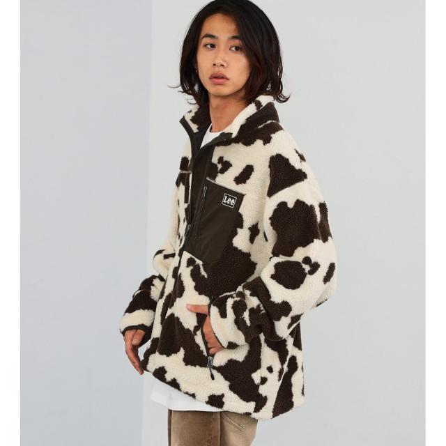 リー（Lee）/ボアジップジャケット 裾ドローコード付の通販はau PAY