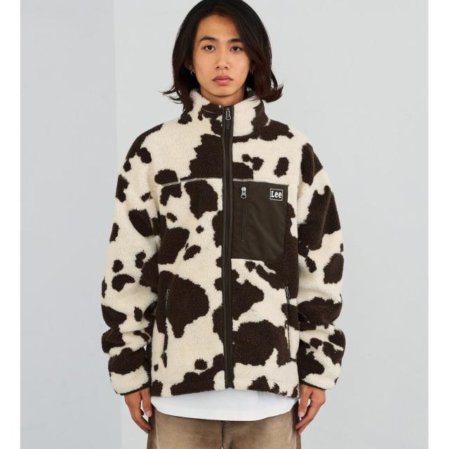 リー（Lee）/ボアジップジャケット 裾ドローコード付の通販はau PAY