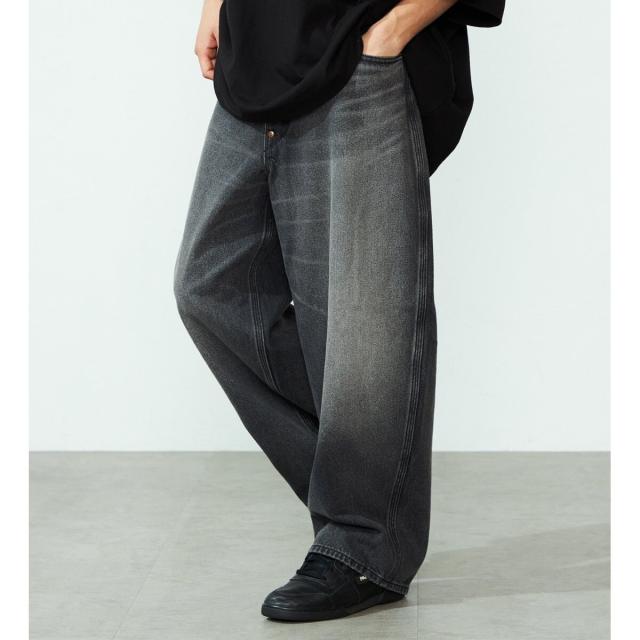 リー（Lee）/SUPERSIZED ビッグシルエットカウボーイデニムパンツ