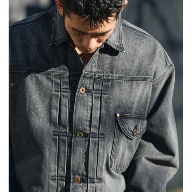 リー（Lee）/SUPERSIZED ビッグシルエットカウボーイデニムジャケット セットアップ可