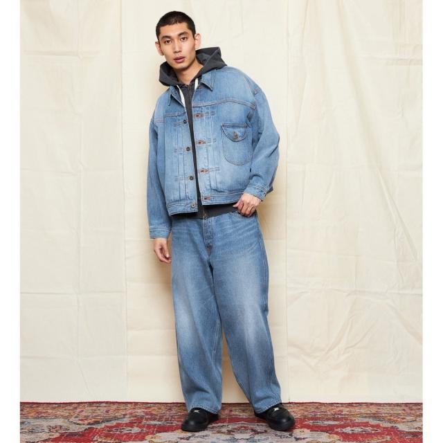 リー（Lee）/SUPERSIZED ビッグシルエットカウボーイデニムジャケット