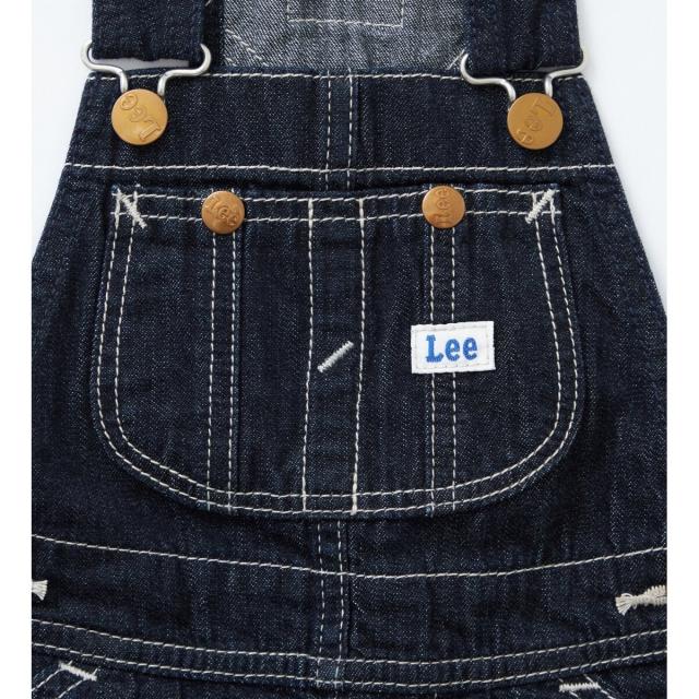 リー（Lee）/【110−160cm】キッズ オーバーオールスカート 高品質綿100％_5