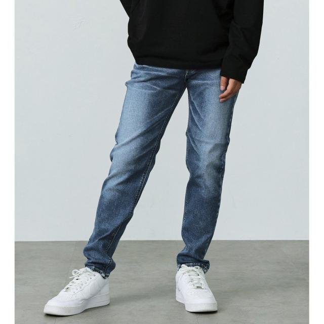 リー（Lee）/【ハイパワーストレッチ】Lee LASTIC テーパードスキニーデニムパンツ