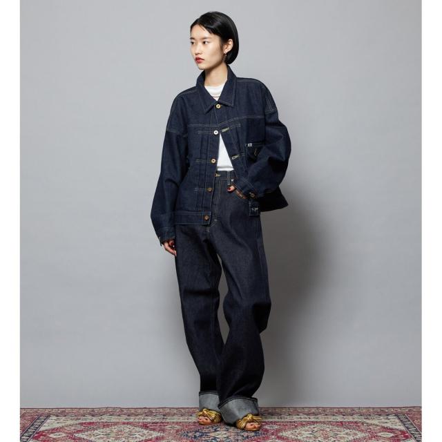 リー（Lee）/【101 101周年記念特別モデル】HIGH−RISE RELAXED STRAIGHT デニムパン_15