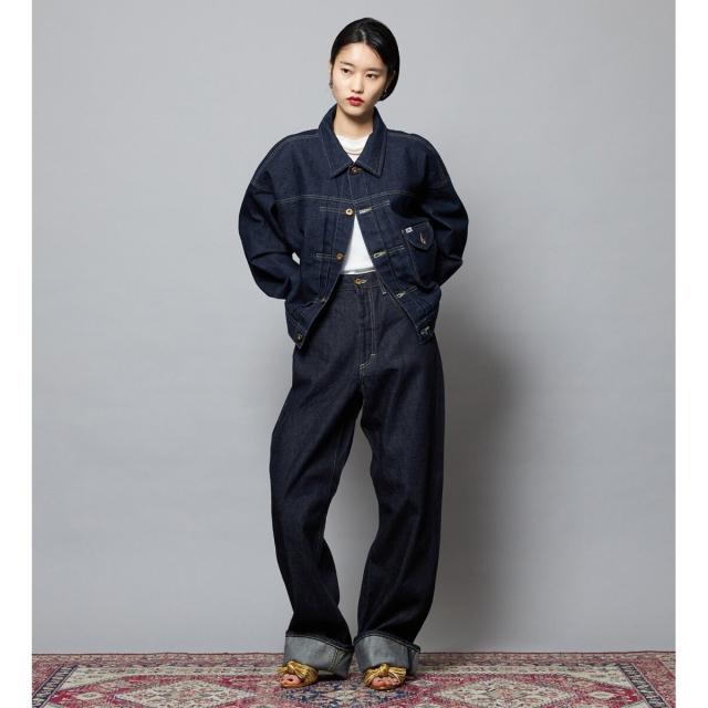 リー（Lee）/【101 101周年記念特別モデル】HIGH−RISE RELAXED STRAIGHT デニムパン_16