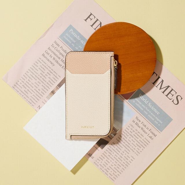 トプカピ（TOPKAPI）/バイカラー レザー フラグメントケース LEAN リーン