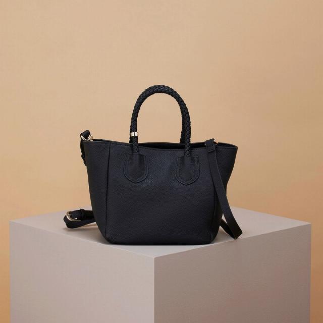 トプカピ（TOPKAPI）/【ドラマ着用】シュリンクレザー メッシュハンドル ショルダー付き ミニ トート バッグの通販は 16,170円