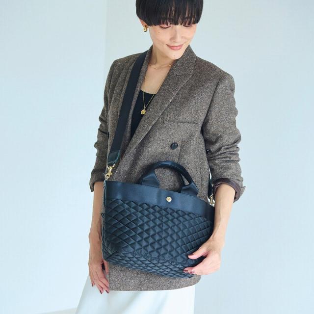 トプカピ（TOPKAPI）/RIPPLE リプル キルティング ショルダー付き B5 トートバッグ 撥水 / 軽量の通販は