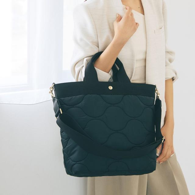 トプカピ（TOPKAPI）/【Breath TOPKAPI】RIPPLE キルティング ショルダー トートバッグ / 撥水 軽量