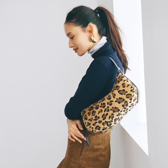 FENDI フェンディ ズッカ柄 ミンク フォックス ファー 帽子 ブラック